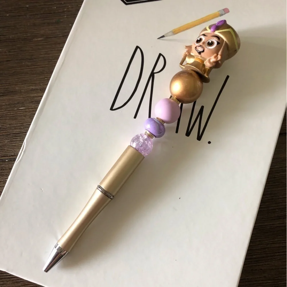 Disney Doorables: Aladdin: Jafar handmade beaded pen